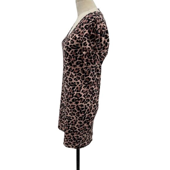 Generation Love Tiffany Classic Leopard Print T-Shirt‎ Mini Dress Size XXS - Picture 6 of 16